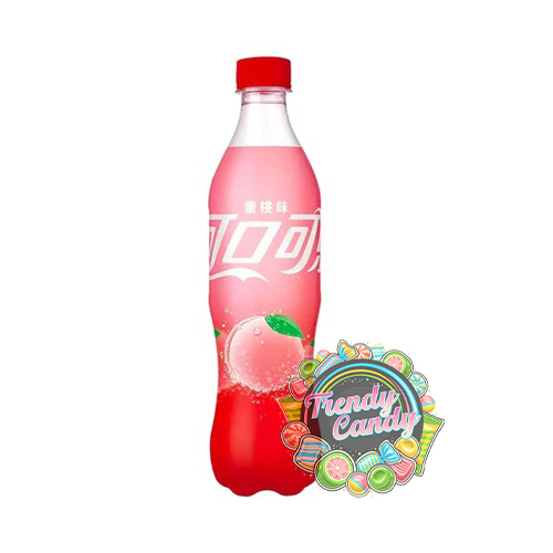 Coca Cola Peach Asia 500ml - Trendy Candy