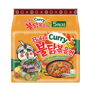 Samyang Curry Hot Chicken Flavour Ramen Noodles, 140 g X 5pack box